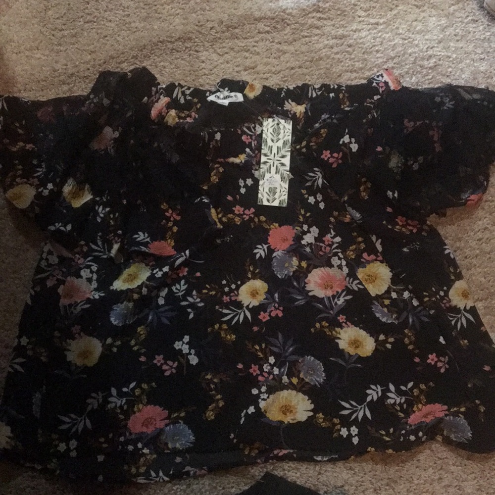 Brand new off the shoulder blouse